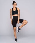 Short ciclista sin costuras con control suave de abdomen