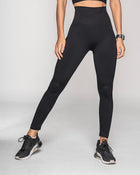 Legging sin costuras fajón doble tela en cintura y tensiones localizadas en piernas