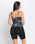 Bañador de 2 piezas con camiseta y short de buen cubrimiento Tankini