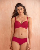 Sujetador triangular de push up alto
