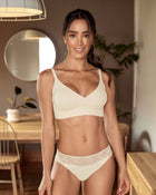 Sujetador tipo top con broches en espalda